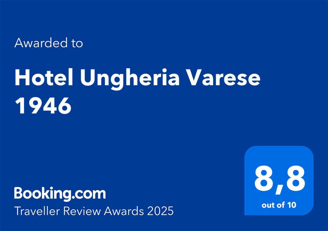 Hotel Ungheria Varese 1946 Exteriör bild